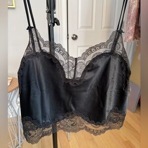 SKIMS Black Lace Trim New without tags Small NWOT